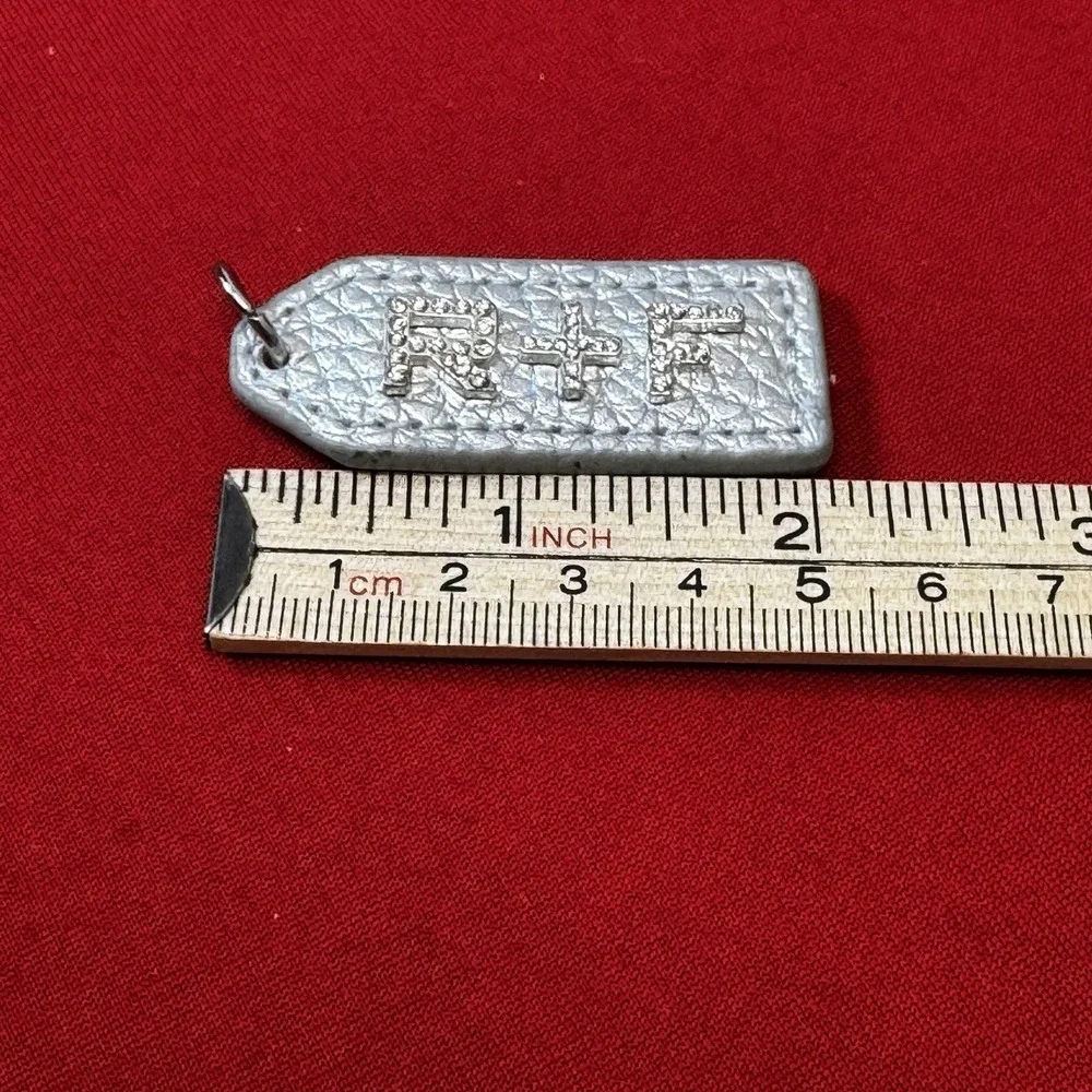 Rodan & Fields Silver Bag Charm With‎ Crystal Embellishments